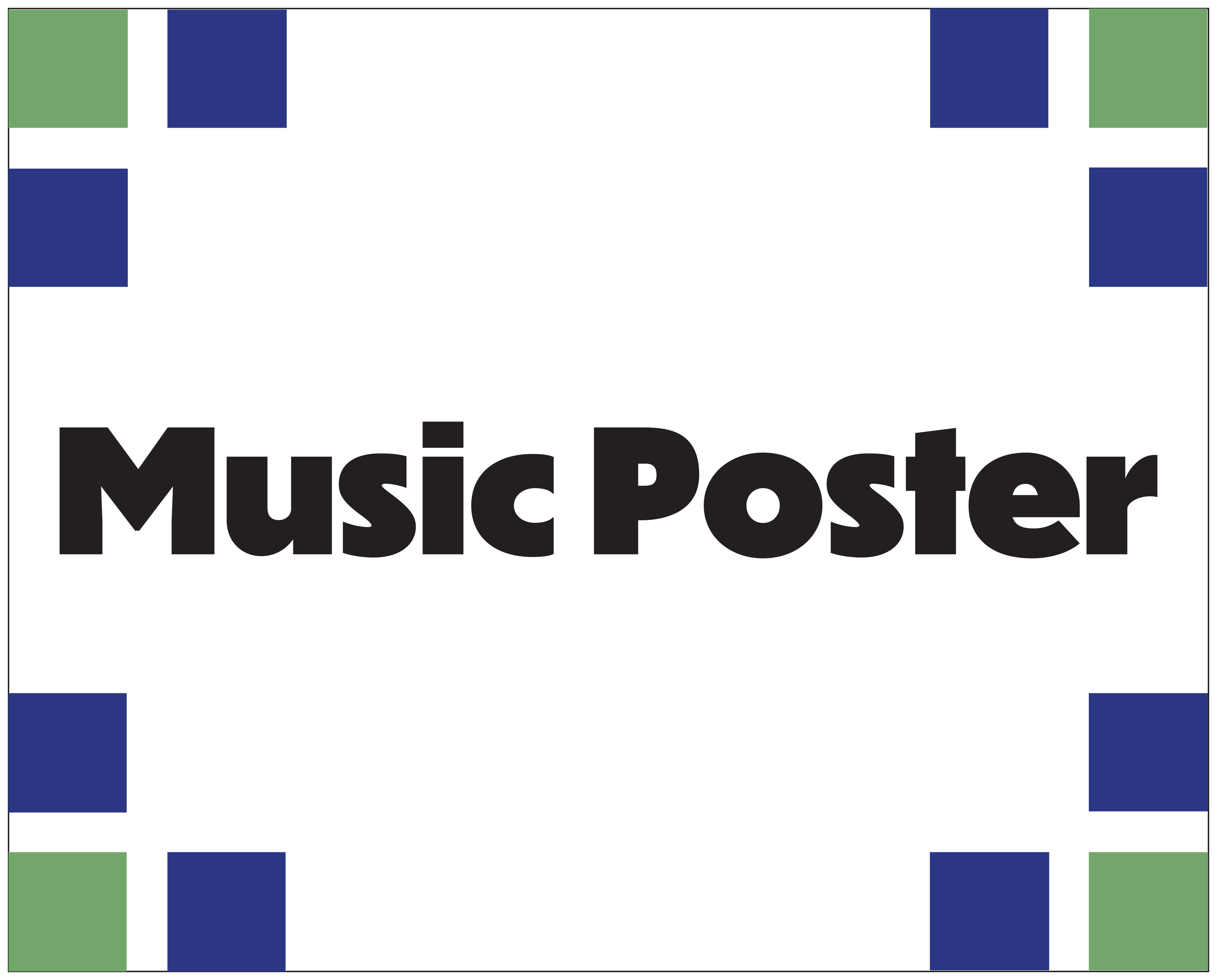 Is image saying that the name for the project and this one is music posters