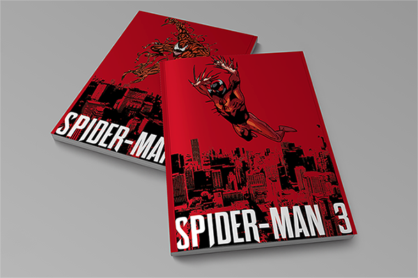 Here is my final design for Spider man 3.